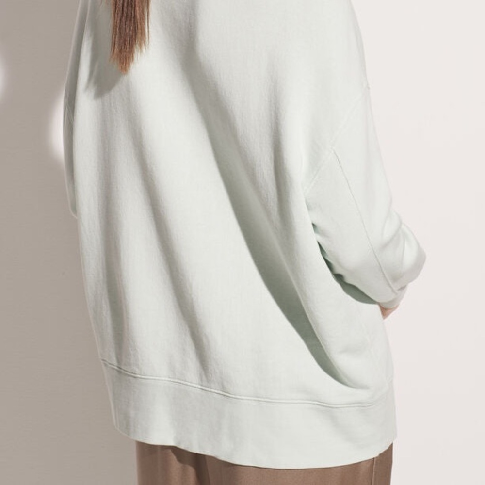 Vince Drop Shoulder Pullover 100% Cotton Sweater Small - Picture 5 of 9